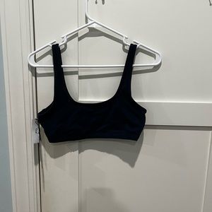 TNA action navy sports bra; size: small; excellent condition and never worn